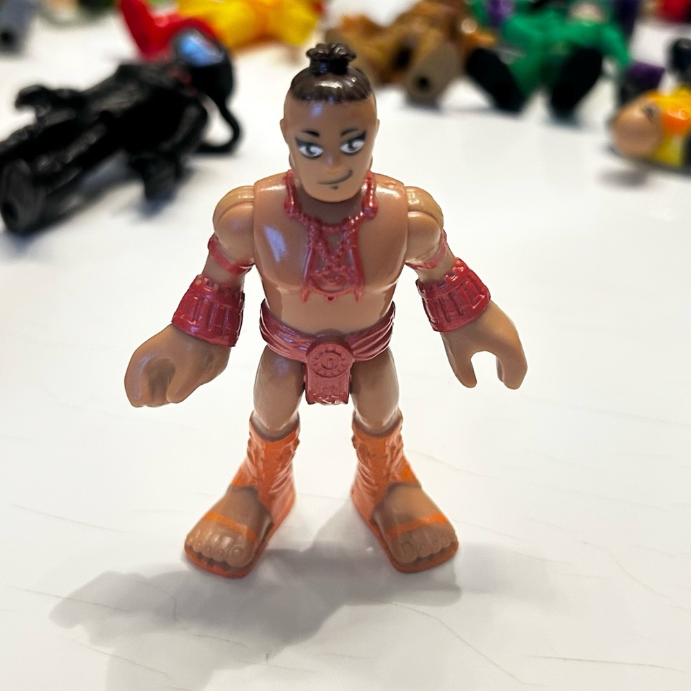 Fisher-Price Imaginext Dino Fortress Tribal Warrior Action Figure